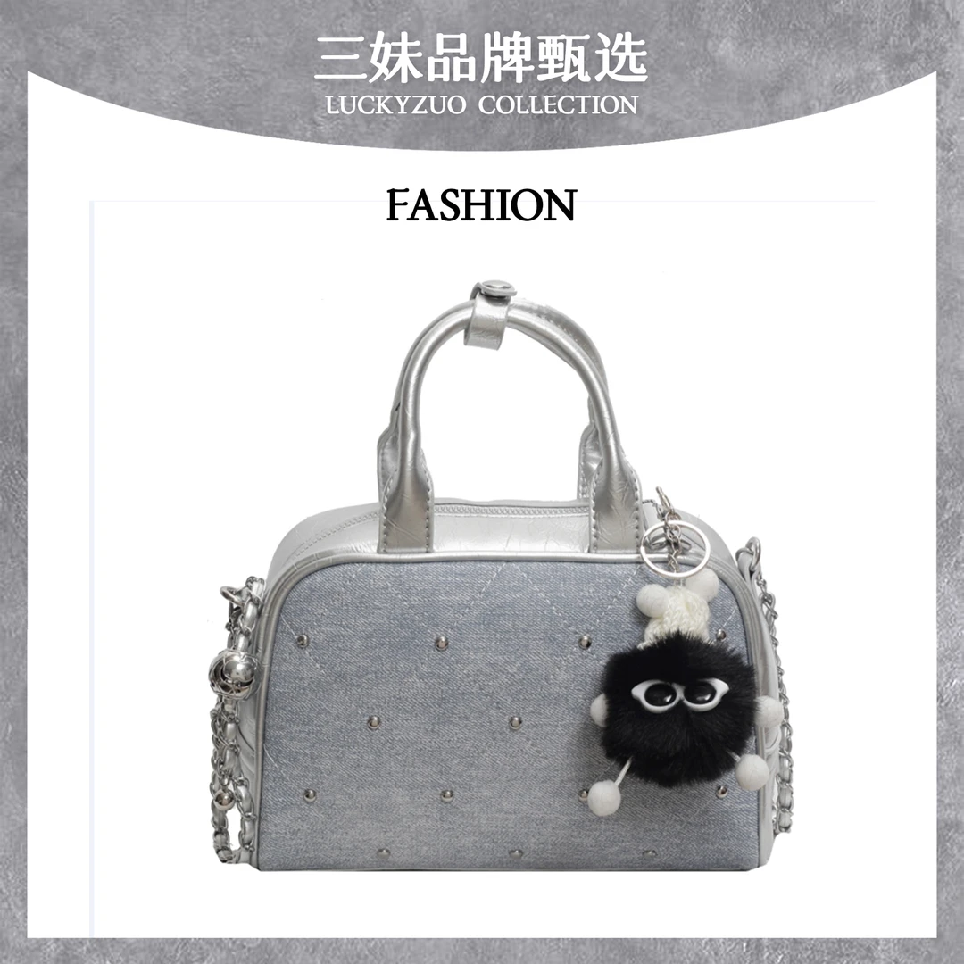 【三妹设计师】2025新款春夏托特包单肩包斜跨包花料G283