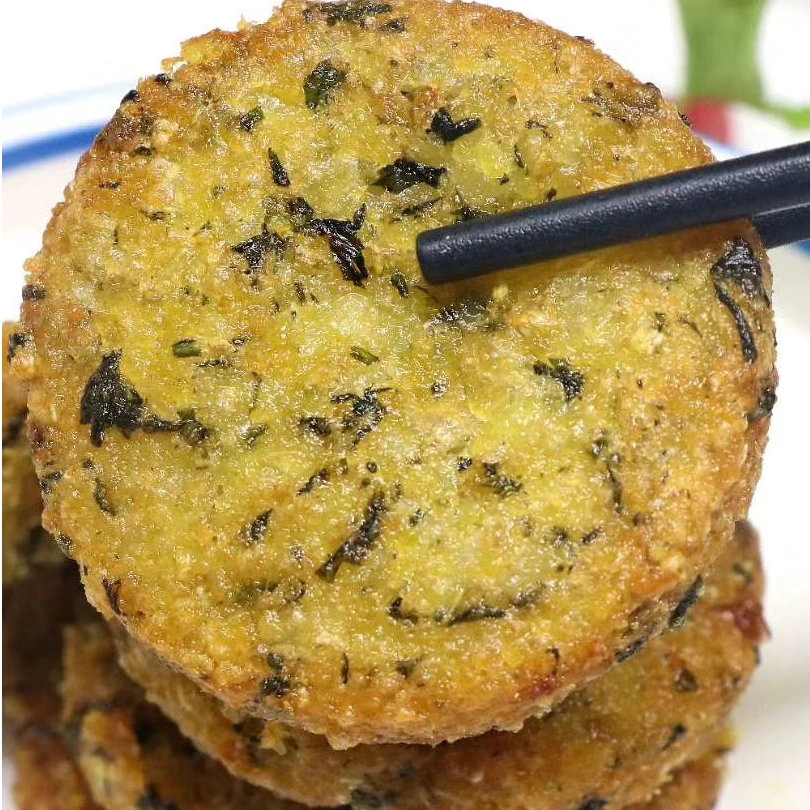 耀哥真选大别山特产手工蒿子腊肉粑粑一包12个酒店特色食材3包