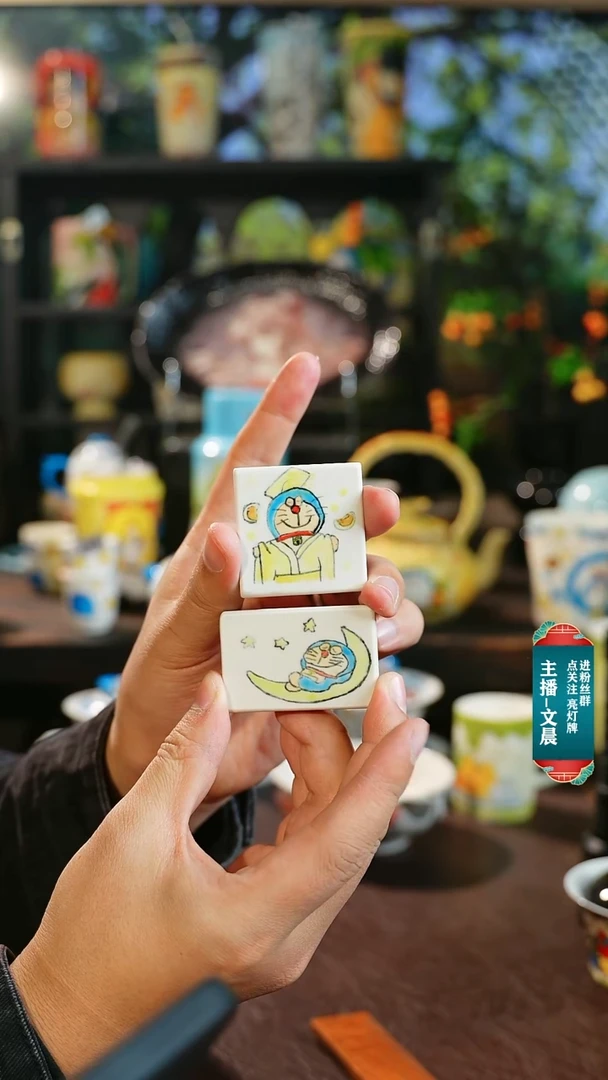 景德镇高温釉下彩纯手工手绘