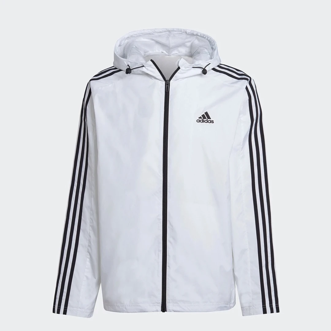 adidas/阿迪达斯男女款运动百搭休闲连帽夹克外套 IB0382