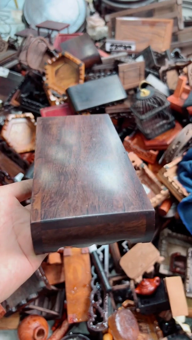 木66大书卷底座花架摆件处理