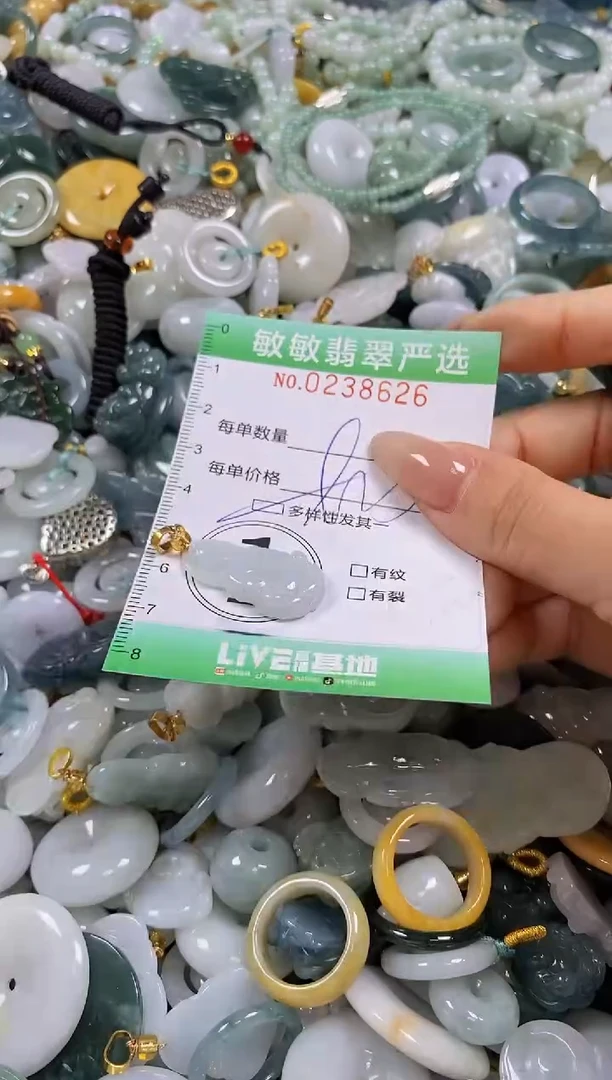 翡翠未镶嵌颈饰闪购0238626多样性发其一