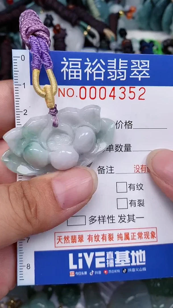 翡翠未镶嵌颈饰...0004352