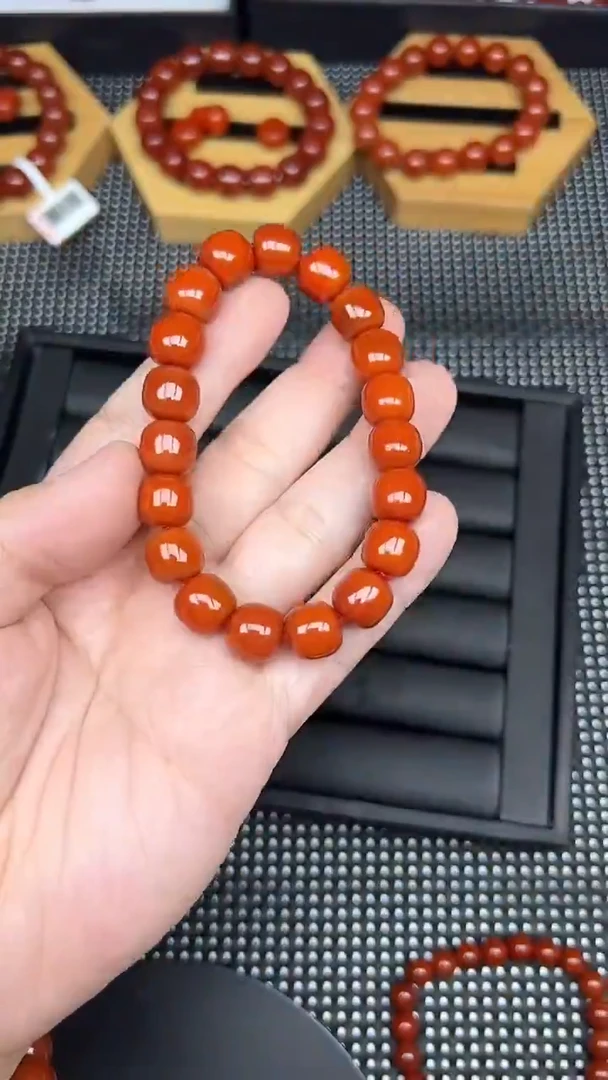 未镶嵌手串南红玛瑙11mm手串