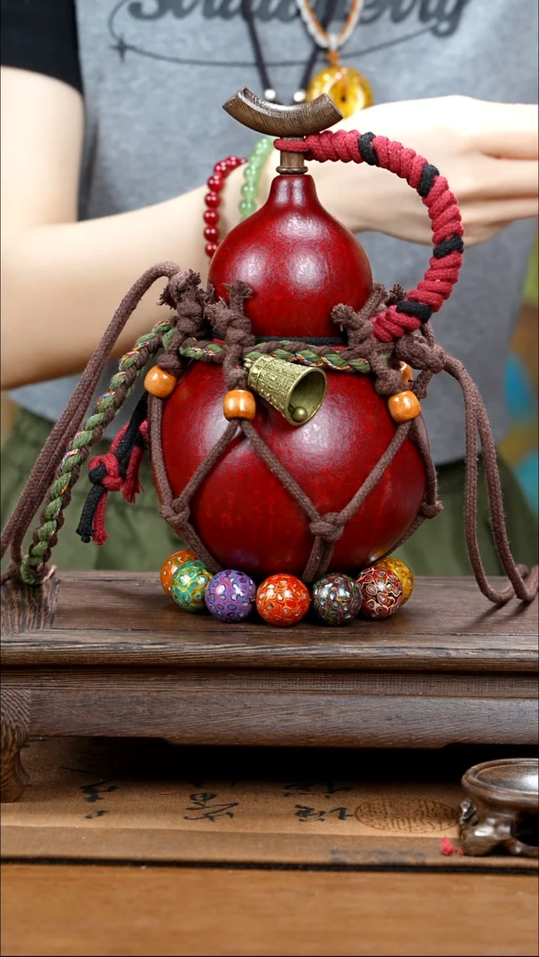 XY098网兜款葫芦不包手串