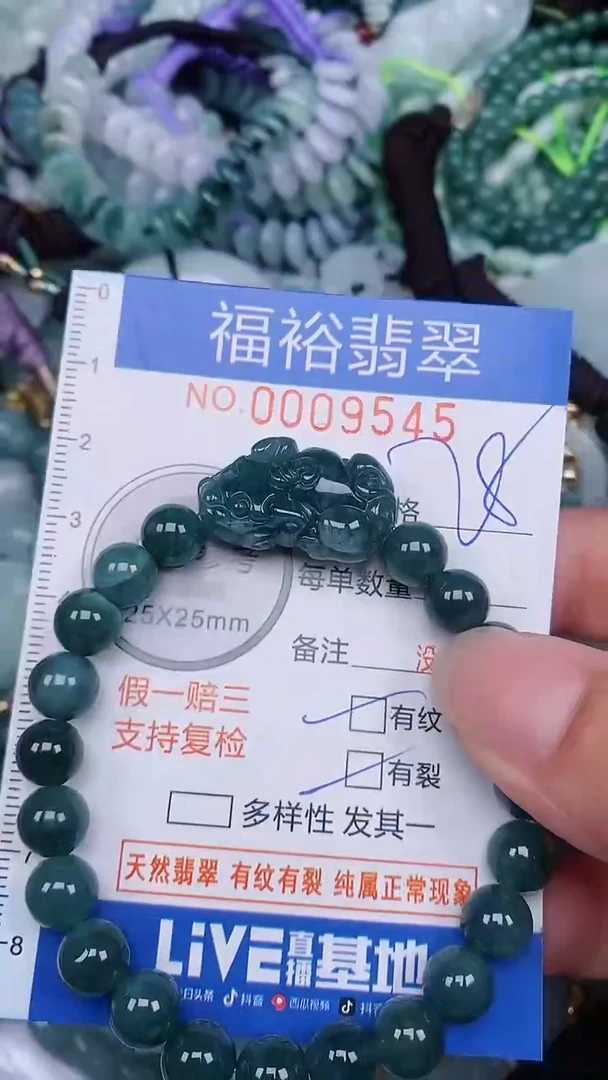 翡翠未镶嵌颈饰...0009545