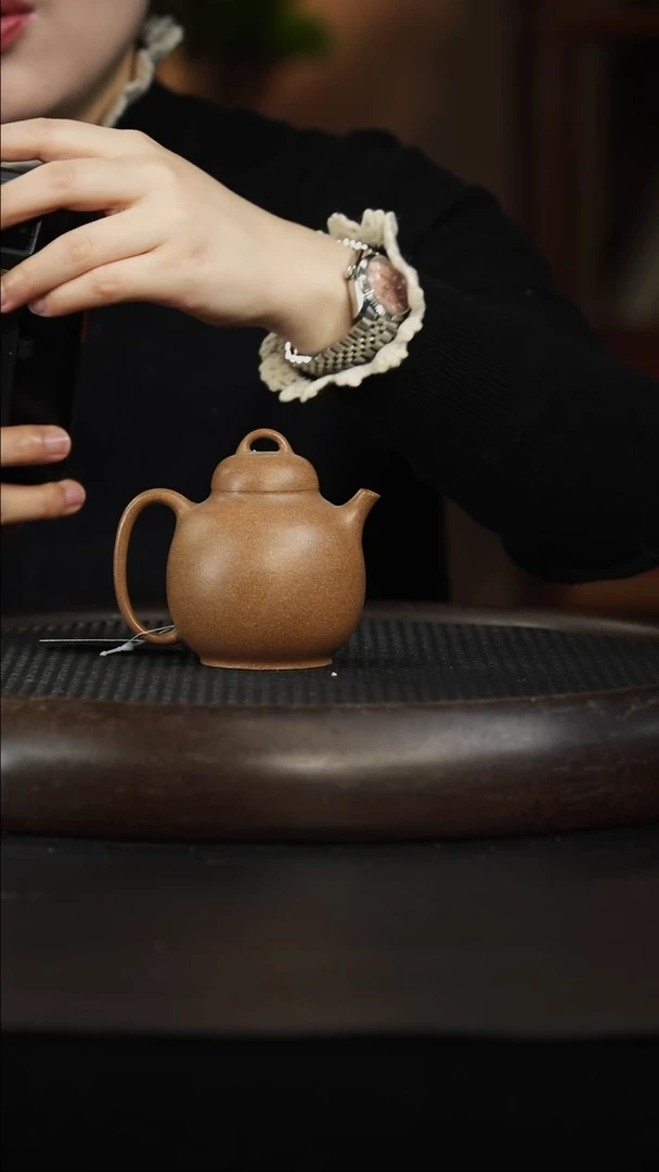 茶壶紫砂7 桃花段泥