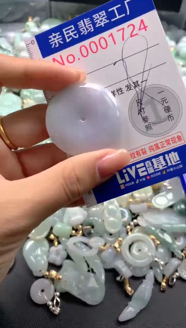 颈饰未镶嵌翡翠1724