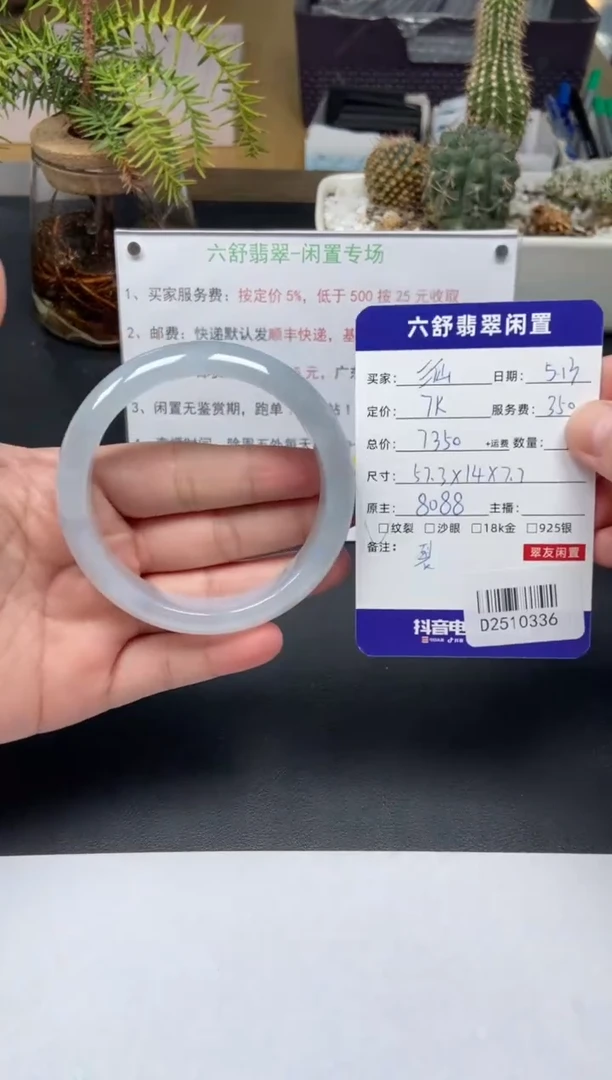 翡翠手镯未镶嵌D2510336