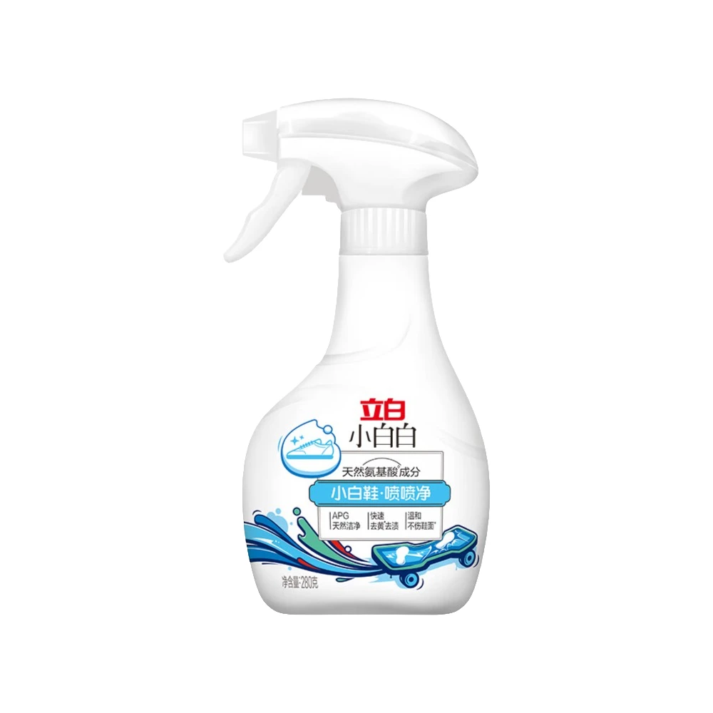Liby/立白小白白鞋喷喷净白色 清新花果香 280g洗鞋清洗剂