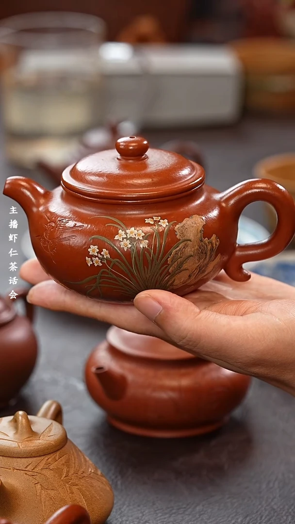 茶壶紫砂一**好宜兴原矿高端紫砂