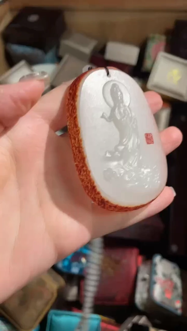 和田玉（子料）未镶嵌颈饰永玉阁精品专属摆件