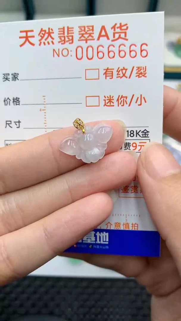 【闪购商品】翡翠颈饰18K金镶嵌            8