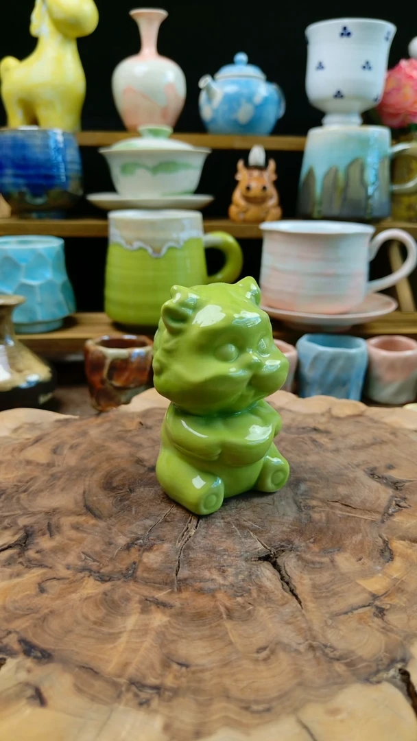 高温颜色釉窑变系列 摆件2