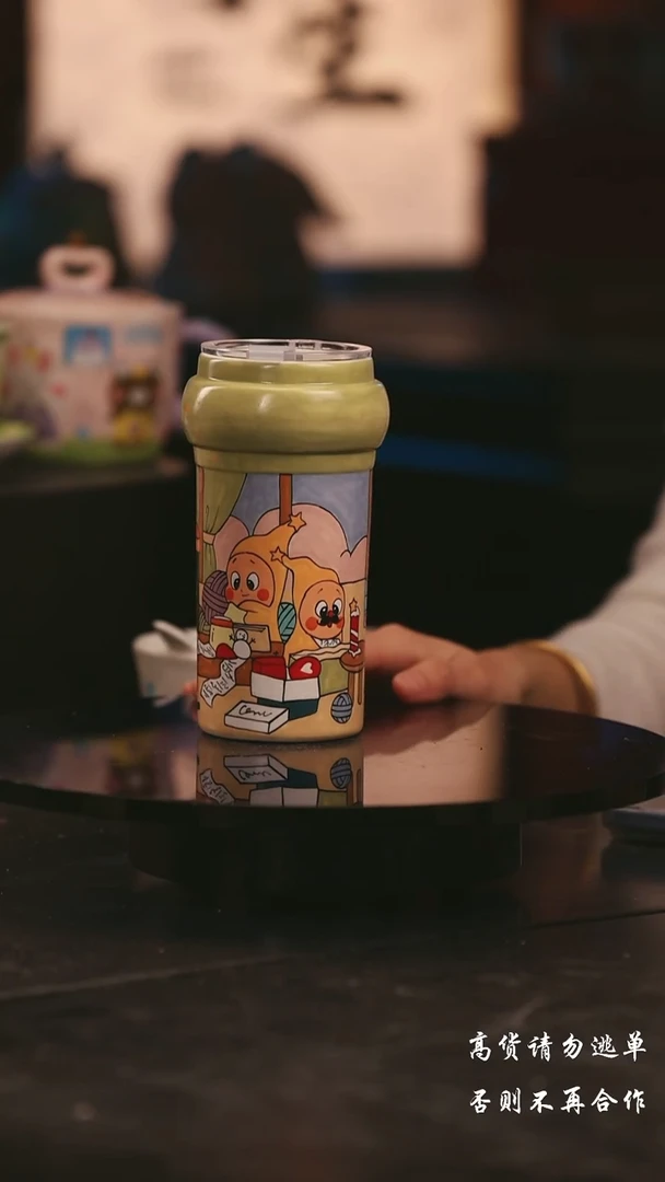 陶瓷景德镇可爱设计师款陶瓷