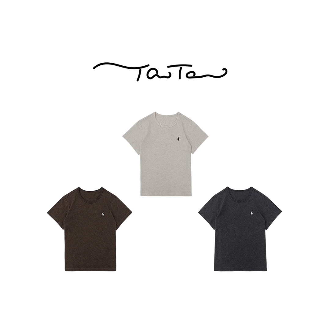 桃桃家-【婴儿棉手感】年度经典小马T休闲圆领百搭薄款短袖t恤513