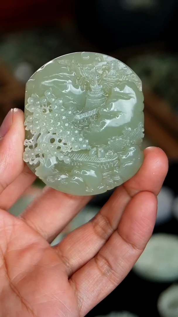 颈饰未镶嵌和田玉?****ᵂ08