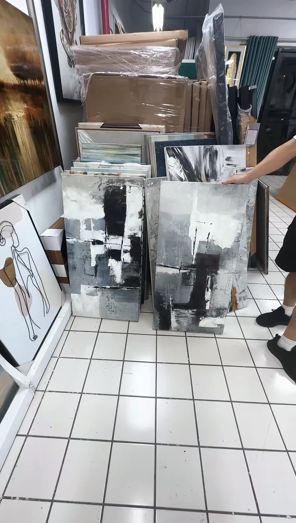 168现代艺术装饰画油画