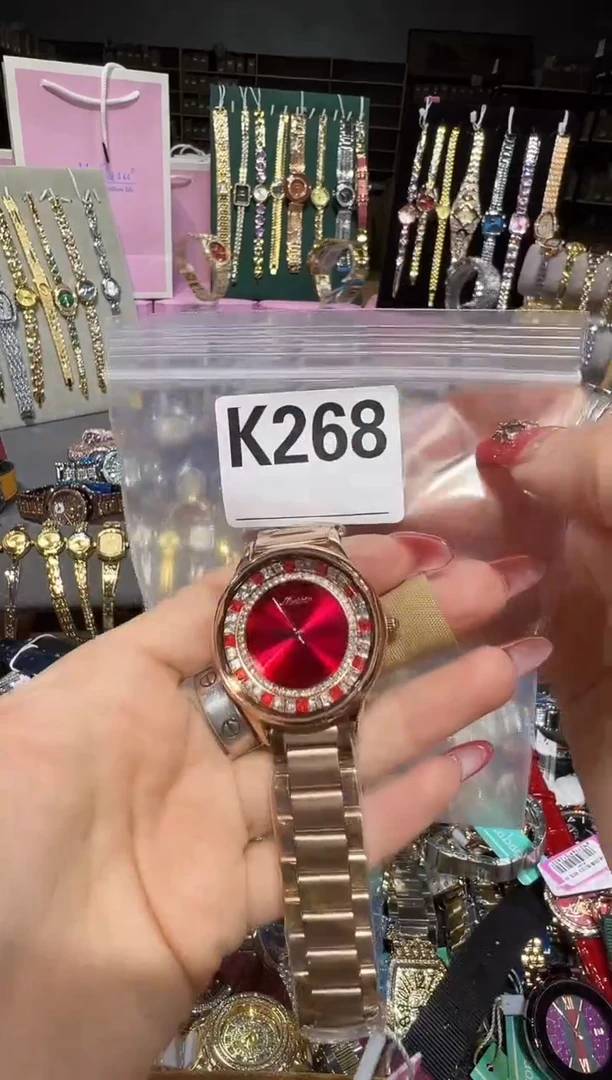 石英机芯不锈钢不锈钢直播定闪专用