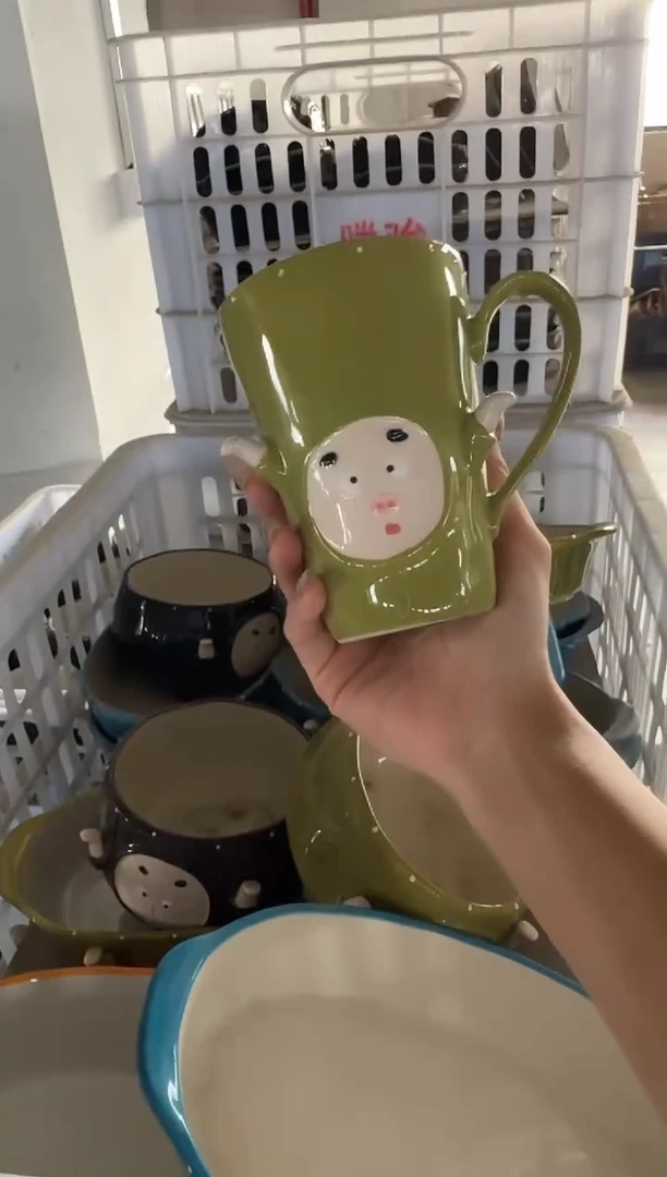 陶瓷【唯品瓷】手工手绘陶瓷直播间