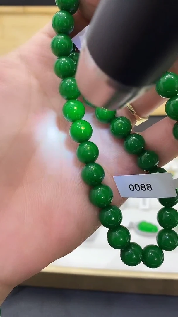 项链14K金镶嵌翡翠X03