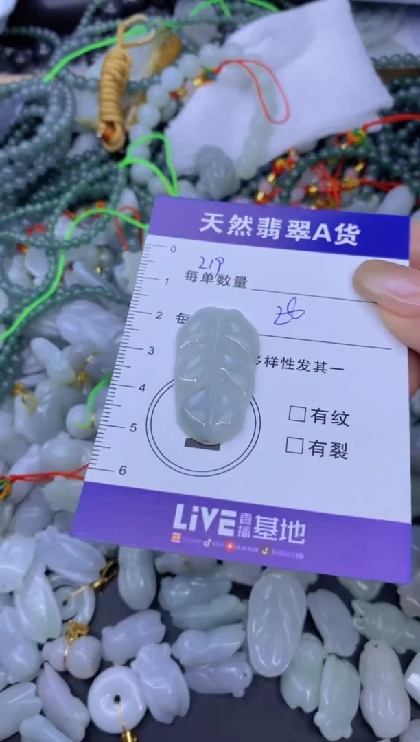 颈饰未镶嵌翡翠天然翡翠A货批量多样性发一件