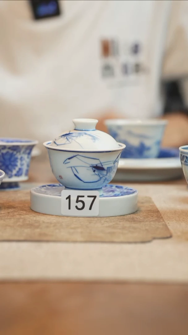 杯子全手工全手绘157微瑕、