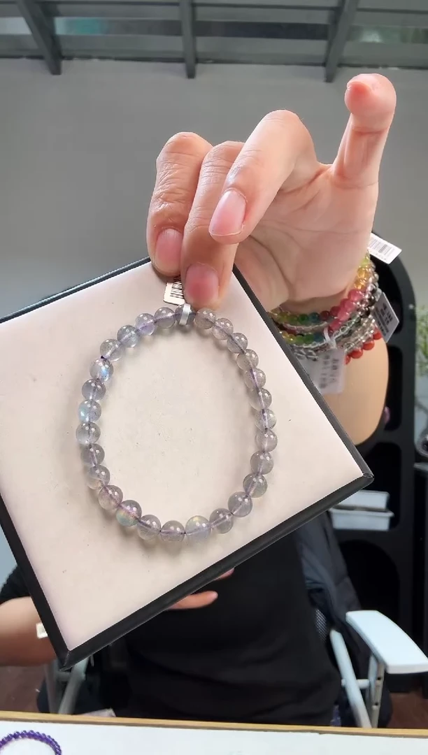 未镶嵌手链拉长石优0589 约6mm