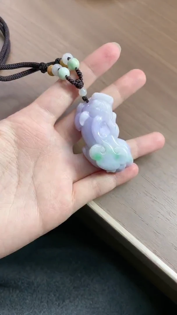 【闪购商品】翡翠颈饰未镶嵌貔貅SY