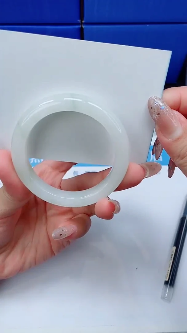 未镶嵌手镯石英质玉A4-51.7