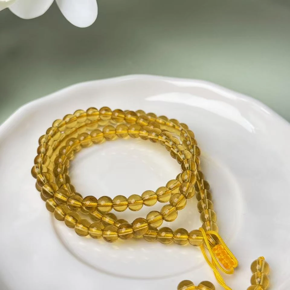 天然黄水晶多圈手链（多样发其一）b51