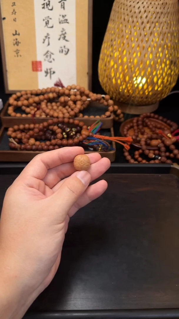 手串凤眼菩提宠粉福利19mm+麒麟佛头