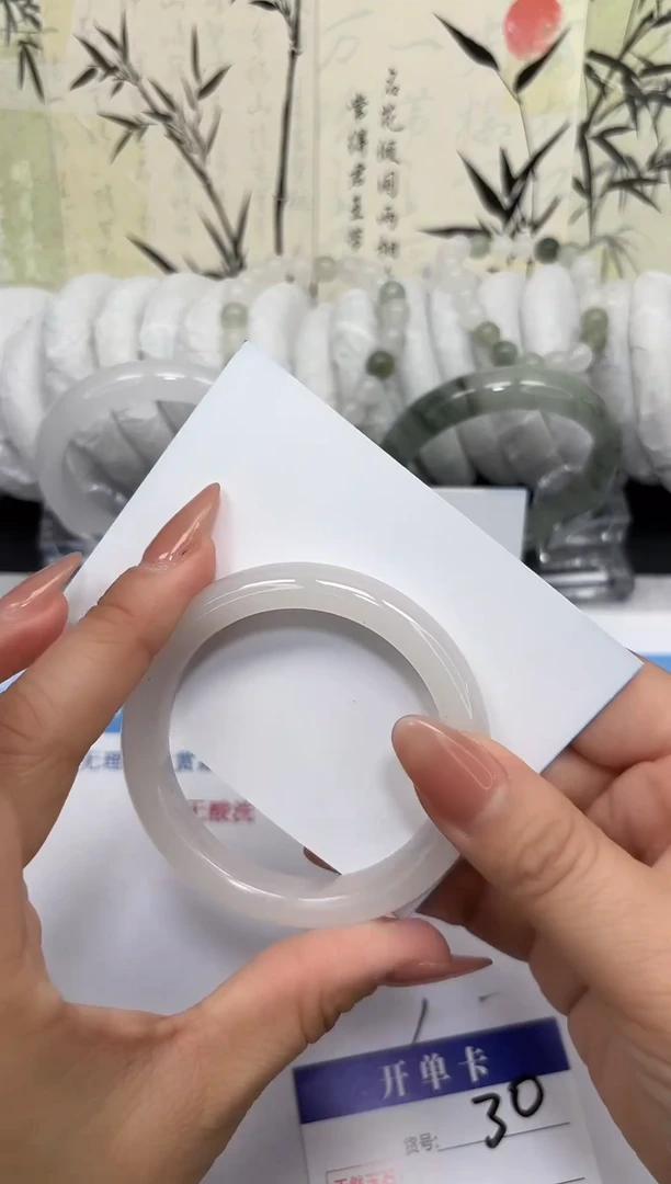 未镶嵌手镯石英质玉A29-53/54/55