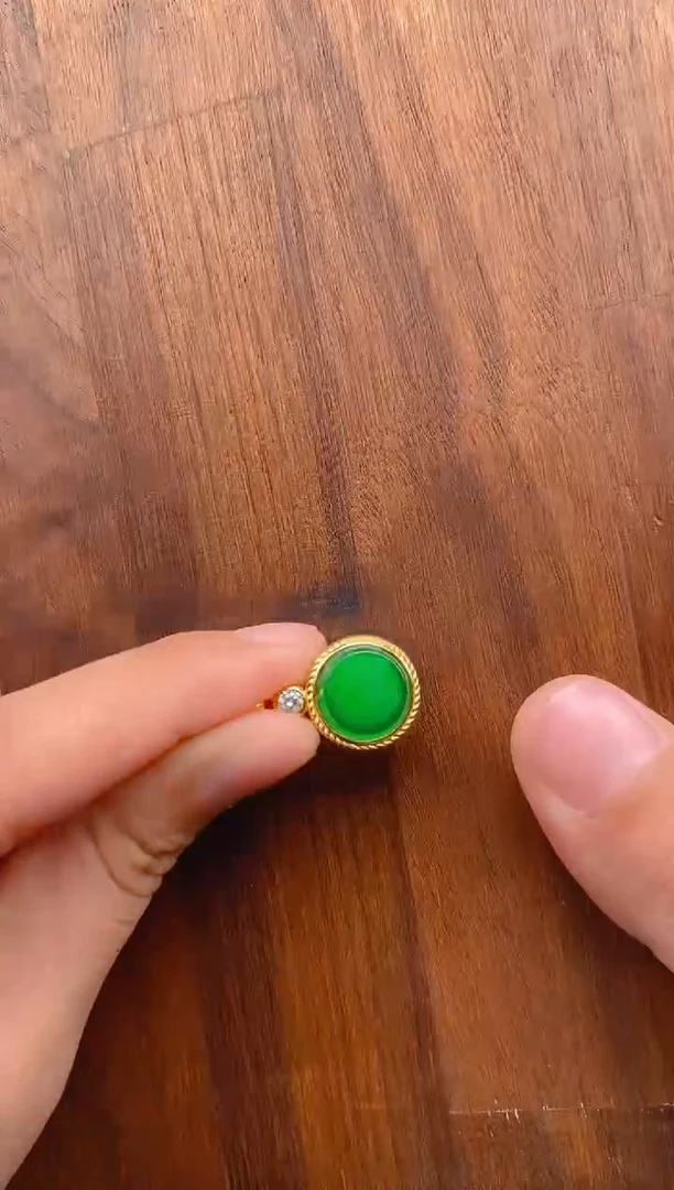 【闪购商品】翡翠吊坠(不含链)银S925镶嵌无事牌