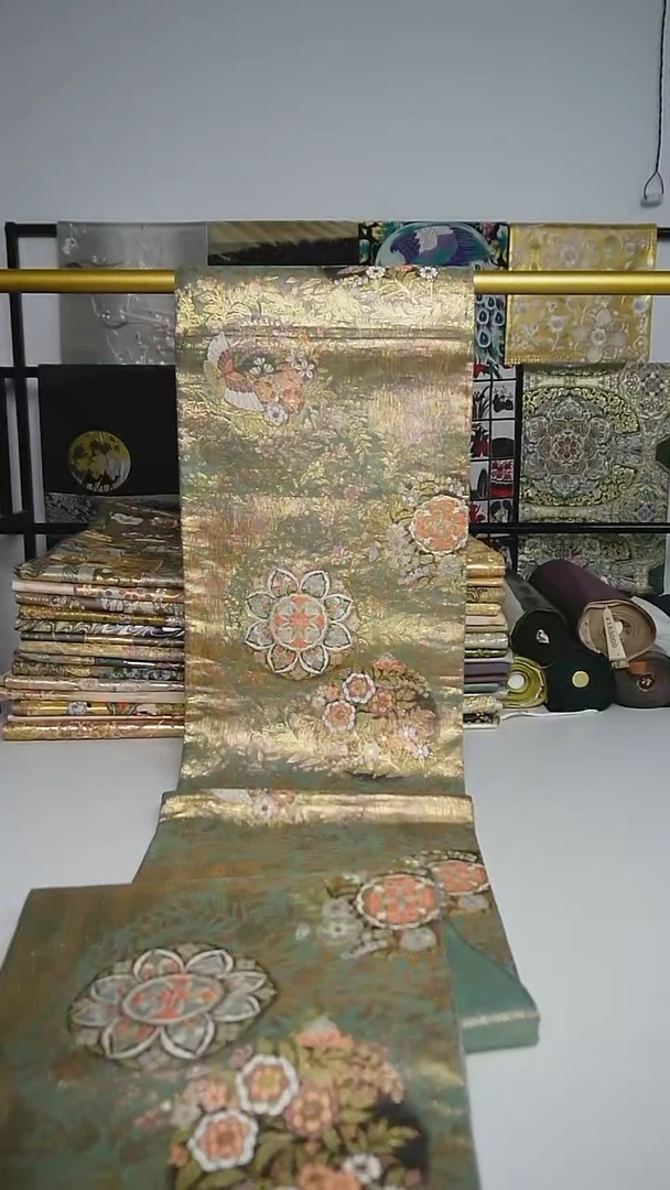 【闪购商品】织绣67 六通蝴蝶宝相花