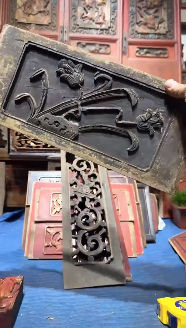 香樟木老花板老物件