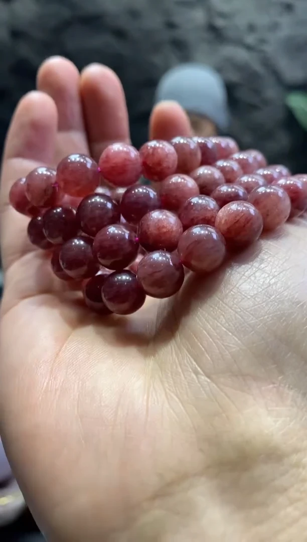 【闪购商品】水晶手链未镶嵌车厘子草莓晶手串