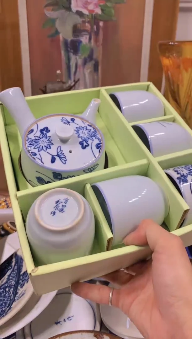 中古回流瓷器茶具默认微瑕谨慎参拍