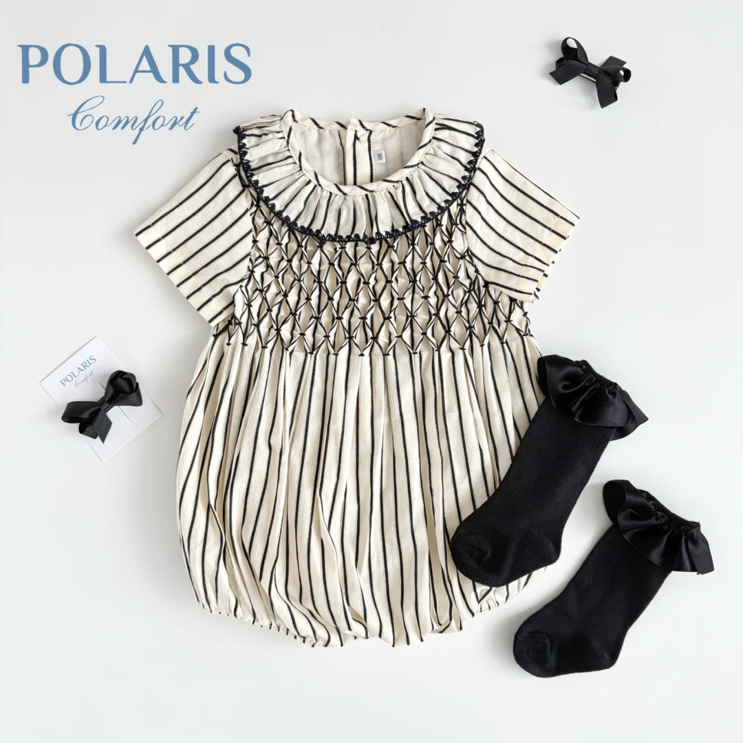 POLARIS | 黑羽棱镜 | 高定打揽女宝百日宴周岁公主风洋气贵族