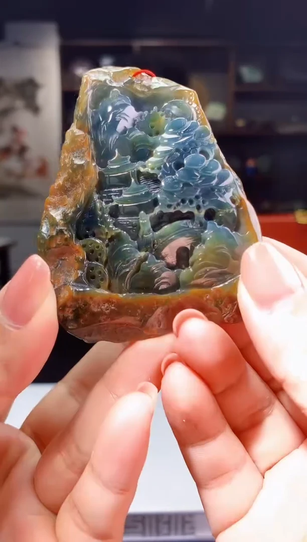 翡翠未镶嵌颈饰翡翠A货
