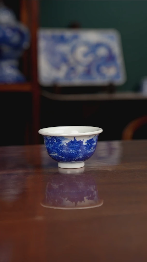 自成堂柴窑 汉宫春晓