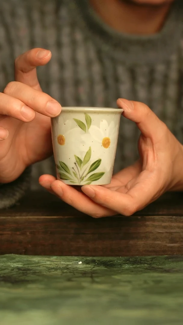 瓷器青诗集手工手绘瓷器