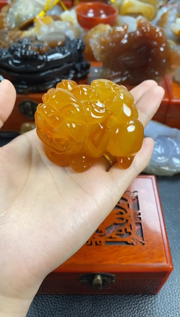 玛瑙/玉髓手把未镶嵌瀚*1