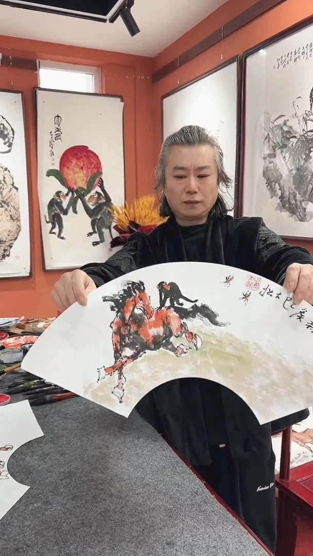 国画周大拙/国画/花鸟
