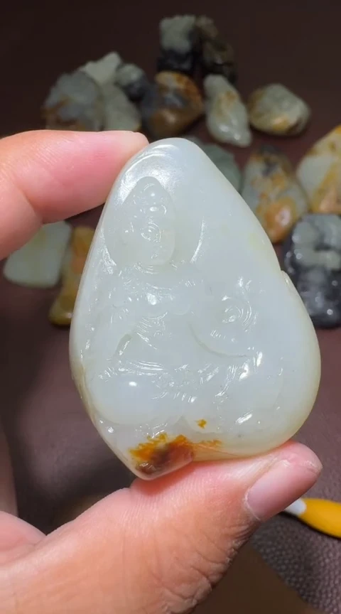 未镶嵌和田玉把件和田玉