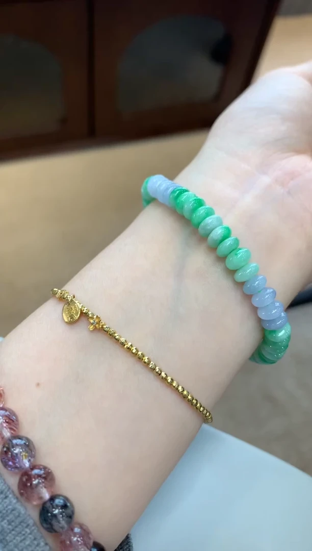 未镶嵌手串翡翠手串