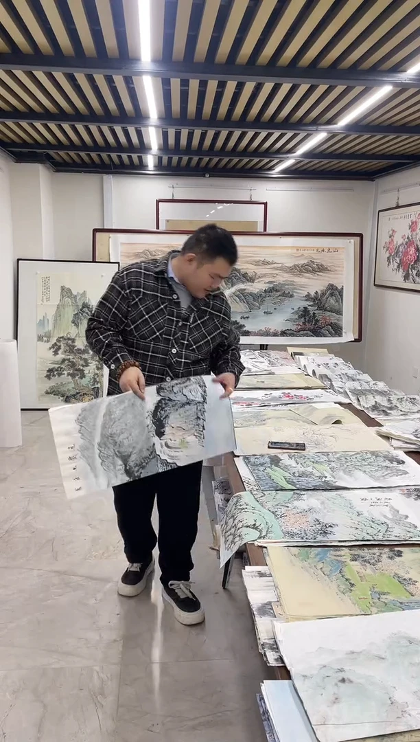 国画融易专属链接-李土庆水墨