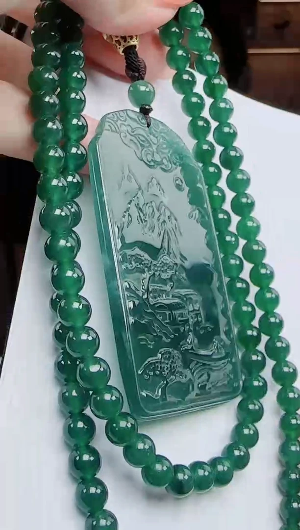 颈饰未镶嵌翡翠多样性发其一79556