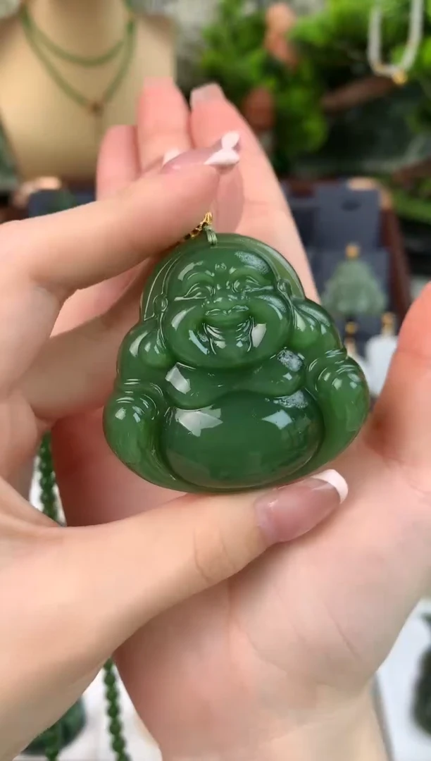 颈饰未镶嵌和田玉吊坠50mm