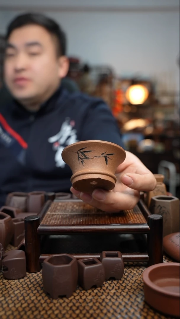 【闪购商品】紫砂花盆長木軒精品紫砂